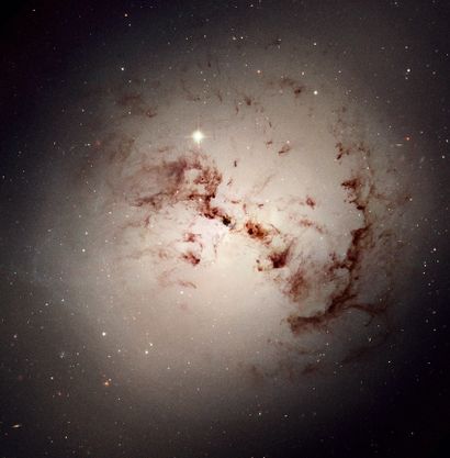 null NASA. LARGE FORMAT. HUBBLE. The HUBBLE telescope reveals through its observations...