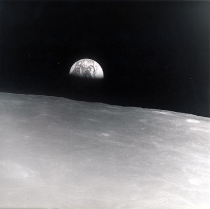 null Nasa. Mission Apollo 16. Les astronautes ont capturés cet extraordinaire levé...