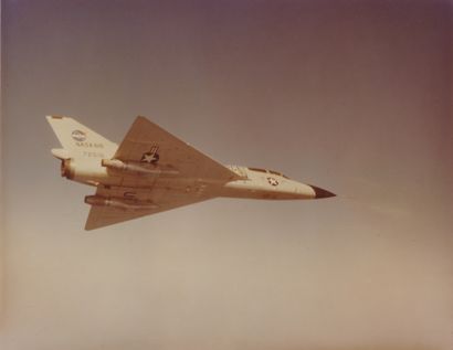 null Nasa. View of the F-106 experimental aircraft (originally designated NASA 616),...