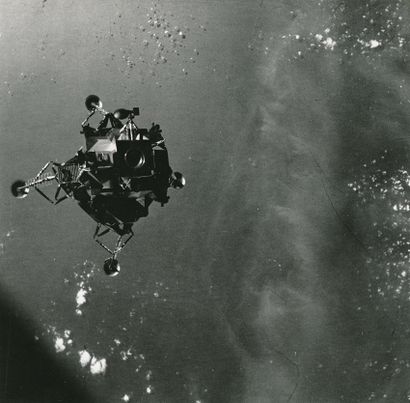 null NASA. Excellente vue du module lunaire "SPIDER' de la mission Apollo 9 dans...