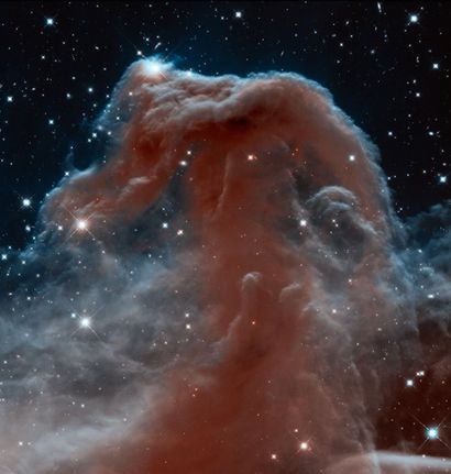 null Large Format. The mythical Horsehead Nebula specially photographed by Hubble...