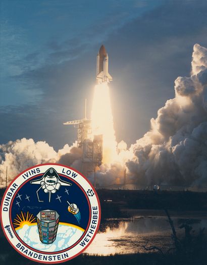 null NASA. Décollage de la navette spatiale Columbia (Mission STS-32R) le 9 janvier...