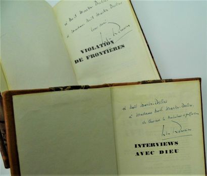 null 165 - Jules ROMAIN (1885-1972), écrivain de l’Académie française. Ensemble de...