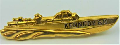 null 57 - John F. KENNEDY. 1960 election campaign, vintage badges: set of 5 metal...