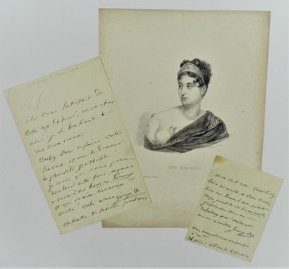 null 264 - THÉÂTRE. Mademoiselle GEORGE (Marguerite-Joséphine Weimer dite, 1787-1867),...
