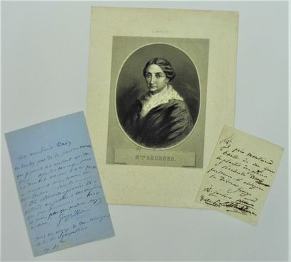 null 
265 - THÉÂTRE. Mademoiselle GEORGE (Marguerite-Joséphine Weimer dite, 1787-1867),...