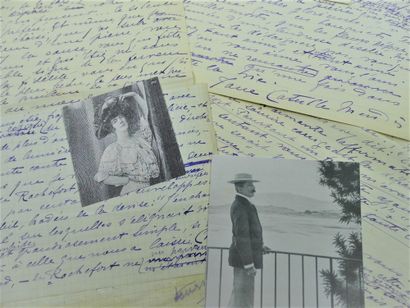 null 142 - [Pierre LOTI]. Jane CATULLE-MENDES (1867-1955), femme de lettres. Manuscrit...
