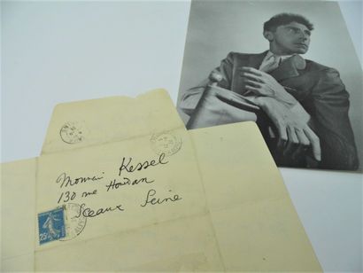 null 94 - Jean COCTEAU (1889-1963), poète, dessinateur, dramaturge et cinéaste. Lettre...