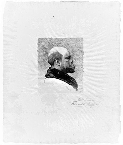 null 174 - [Paul VERLAINE]. Fernand LANGLOIS, Peintre et écrivain, ami dévoué de...