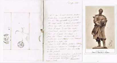 null 139 - Alphonse de LAMARTINE (1790-1869), Poète, romancier, dramaturge et personnalité...