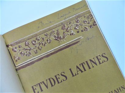 null 286 - Reynaldo HAHN (1874-1947), compositeur. « Etudes Latines », partitions...