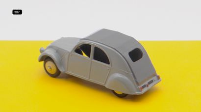 null DINKY TOYS - France - Métal (1)

# 24 T 2a (1955) CITROËN 2 CV

Version 2, 1e...