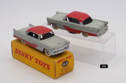 null DINKY TOYS - FRANCE - Metal (2)

# 24 D (1957) PLYMOUTH BELVEDERE

1st variant:...