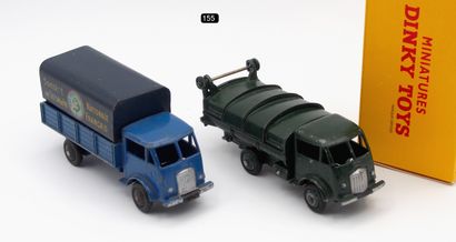  DINKY TOYS - France - 1/55th - Metal (2) 
- # 25 JB FORD TRUCK "SNCF". 1950 variant:...