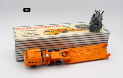 null DINKY TOYS - FRANCE - Metal (1)

# 898 BERLIET T 6 TRACTOR & TRANSFORMER TRAILER

Orange,...