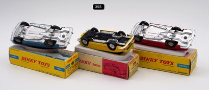  DINKY TOYS - FRANCE - Metal (3) 
- # 506 FERRARI 275 GTB 
Yellow, black interior....