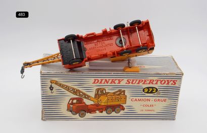  DINKY TOYS - FRANCE - Metal (1) 
# 889/972 CRANE TRUCK "COLES 
Dito (previous lot)....