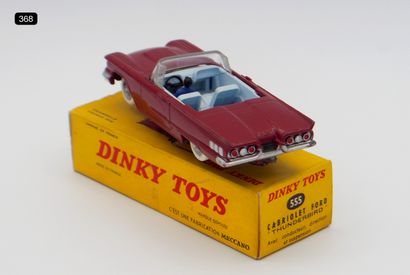 null DINKY TOYS - FRANCE - Metal (1)

- # 555 FORD THUNDERBIRD CONVERTIBLE

Bordeaux,...