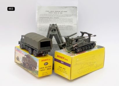 null DINKY TOYS - FRANCE - Metal (2)

- # 824 BERLIET GBC 8 KT COVERED

Khaki, soft...