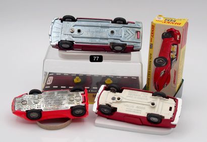 null DINKY TOYS G.-B. - 1/43th (3)

- # 116 VOLVO P 188 COUPE. Red, ivory interior,...