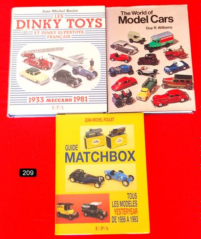 null BOOKBINDING (3)

MEETING OF 3 BOOKS ON MINIATURES

- The World of Model Cars"...