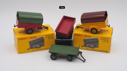 null DINKY TOYS - France - 1/55th - Metal (4)

SUITE OF 4 TRAILERS SERIES 25

- #...