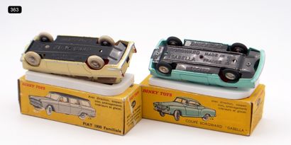 null DINKY TOYS - FRANCE - Métal (2)

# 548 FIAT 1800 FAMILIALE

Jaune clair, toit...