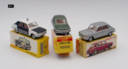 null DINKY TOYS - FRANCE & MADE IN SPAIN - Metal (3)

- # 1407 SIMCA 1100

French...