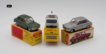 null DINKY TOYS - FRANCE & MADE IN SPAIN - Metal (3)

- # 1407 SIMCA 1100

French...