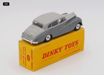 null DINKY TOYS - FRANCE - Metal (1)

# 551 ROLLS-ROYCE SILVER WRAITH

2 shades of...