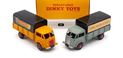  DINKY TOYS - France - 1/55th - Metal (2) 
- # 25 JJ FORD TRUCK "CALBERSON". 1951...