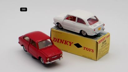 null 
DINKY TOYS - FRANCE - Metal (3)





- # 509 FIAT 850





White, red interior....