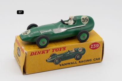  DINKY TOYS G.B. - 1/43th (1) 
- # 239-1 VANWALL GRAND PRIX 2.5 l. 1958 version,...