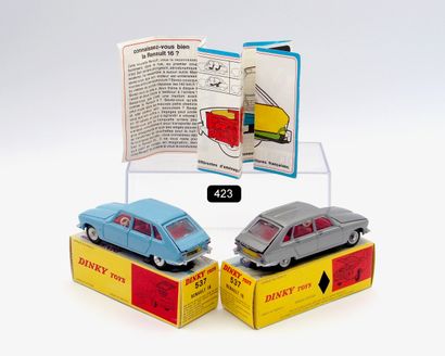 null DINKY TOYS - FRANCE - Metal (2)

- # 537 RENAULT 16

Ultimate French variant,...