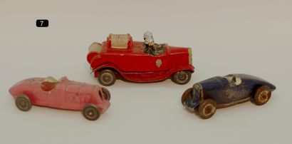  CIJ - France (3) 
Meeting of 3 models plaster and flour, 1933/1935 
- Citroën C6F...