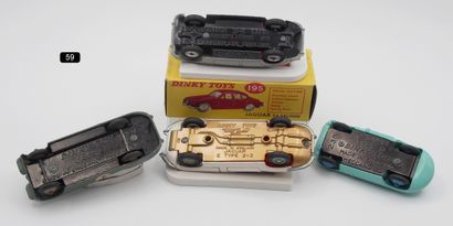 null DINKY TOYS G.-B. - 1/43th (4)

MEETING OF 4 JAGUAR

- # 157 JAGUAR XK 120 COUPE....