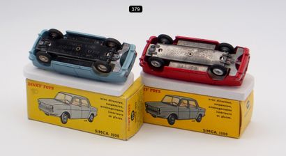 null DINKY TOYS - FRANCE - Metal (2)

- # 519 SIMCA 1000

1st variant. Grey-blue,...