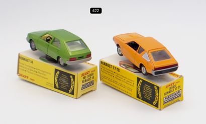 null DINKY TOYS - MADE IN SPAIN - Metal (2)

- # 011451 RENAULT 17 TS

Orange yellow,...