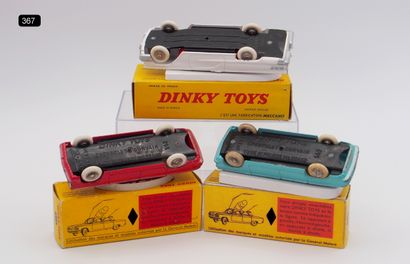 null DINKY TOYS - FRANCE - Metal (3)

- # 552 CHEVROLET CORVAIR

Raspberry red, ivory...