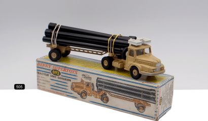 null DINKY TOYS - FRANCE - Metal (1)

# 893 UNIC SAHARAN TRACTOR

Sand, white cab...