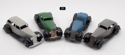 null DINKY TOYS G.-B. - 1/43th (4)

Reunion of 4 pieces of the 36 Series:

- # 36...