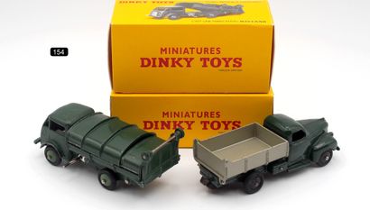  DINKY TOYS - France - 1/55th - Metal (2) 
- # 25 M STUDEBAKER DUMP TRUCK. 1951 variant:...