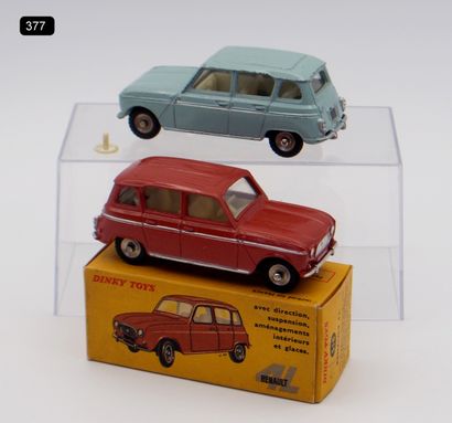 null DINKY TOYS - FRANCE - Metal (2)

- # 518 RENAULT 4 L

1st variant with black...