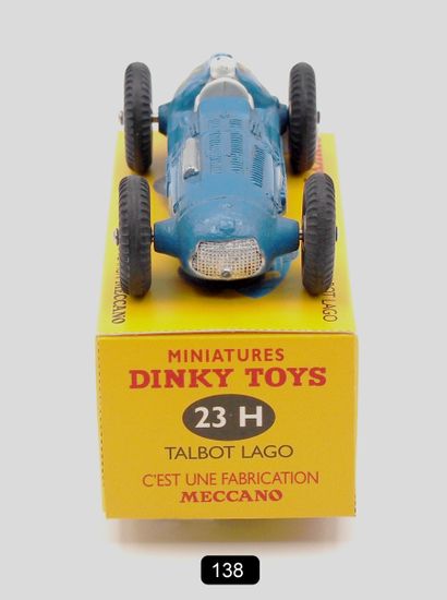 null DINKY TOYS - France - 1/43e - Métal (1)

- # 23 H TALBOT LAGO. 

Bleue, n° 24...