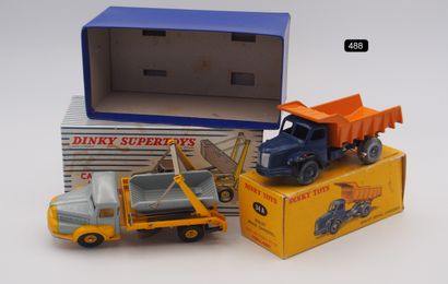 null DINKY TOYS - FRANCE - Metal (2)

- # 34 A BERLIET GLM TIPPER

1st variant: convex...