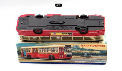 null DINKY TOYS - FRANCE - Metal (1)

# 889 BERLIET PCM CITY BUS

Red & cream, grey...