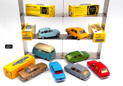 null DINKY TOYS - France - 1/43 e - Metal (8)

MEETING OF 8 RENAULT VEHICLES

- #...