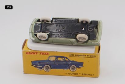 null DINKY TOYS - FRANCE - Metal (2)

- # 543 RENAULT FLORIDE

Light green metallic....