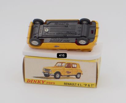  DINKY TOYS - FRANCE - Metal (1) 
LITTLE RUNNING 
# 561 RENAULT 4 L "P & T 
1972...