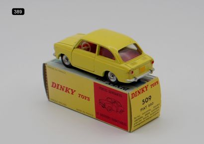 null DINKY TOYS - FRANCE - Metal (1)

- # 509 FIAT 850

Yellow, red interior. Very...